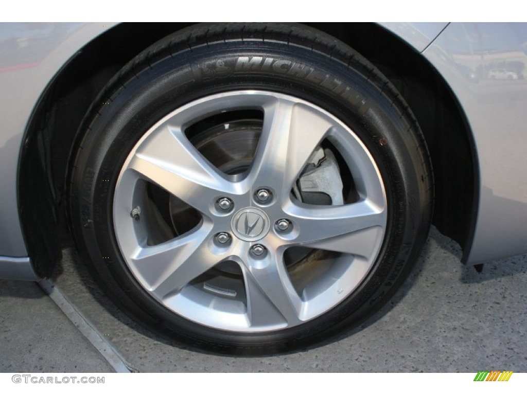 2012 TSX Sedan - Forged Silver Metallic / Ebony photo #9