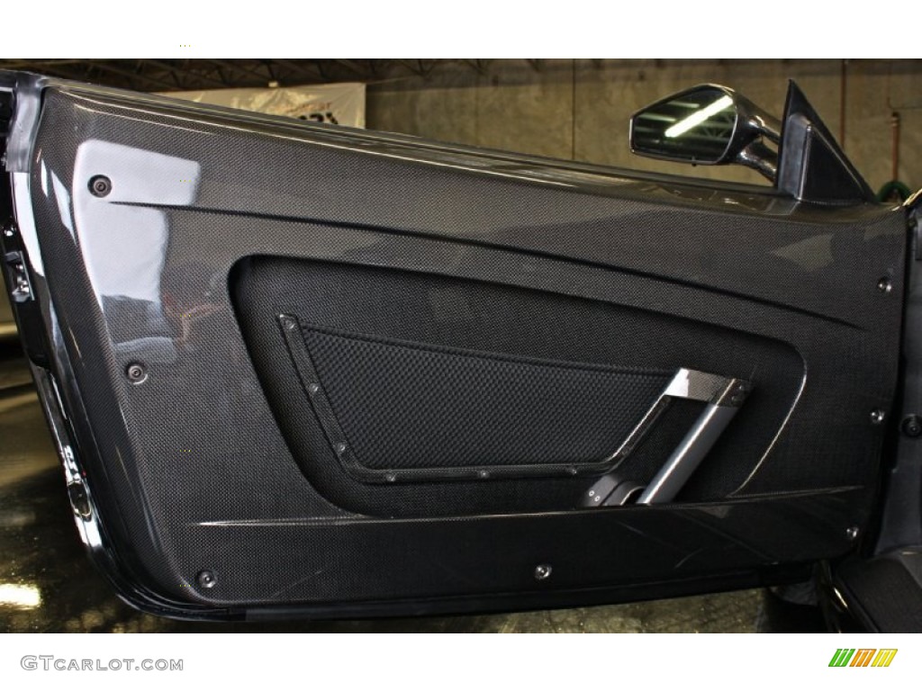 2008 Ferrari F430 Scuderia Coupe Black Door Panel Photo #73377185