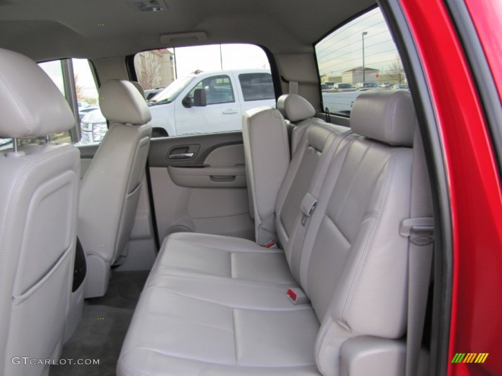 2011 Chevrolet Silverado 1500 LTZ Crew Cab 4x4 Rear Seat Photo #73377190