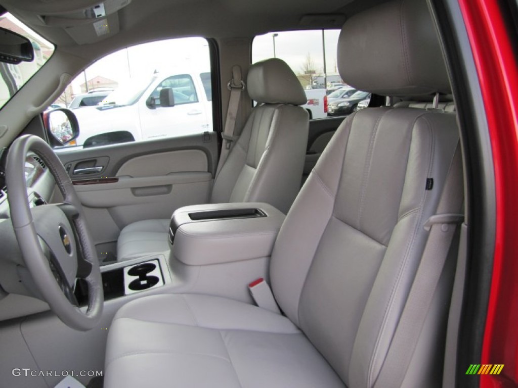 2011 Silverado 1500 LTZ Crew Cab 4x4 - Victory Red / Light Titanium/Dark Titanium photo #15