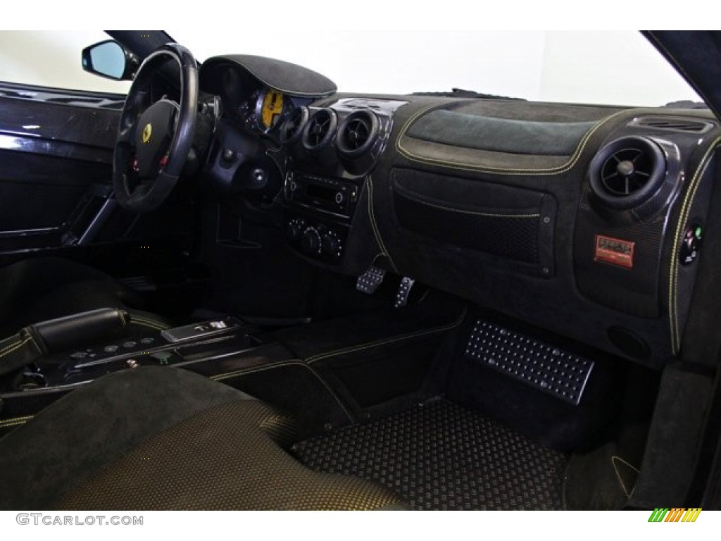 2008 Ferrari F430 Scuderia Coupe Black Dashboard Photo #73378189