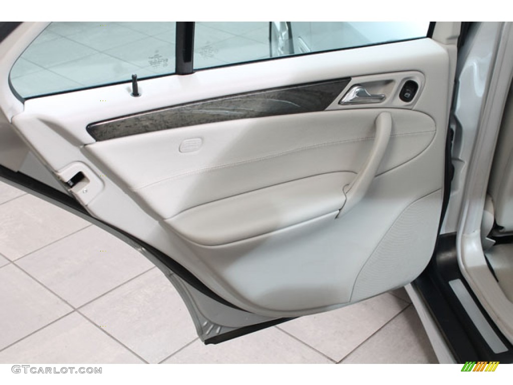 2007 Mercedes-Benz C 230 Sport Ash Door Panel Photo #73378747