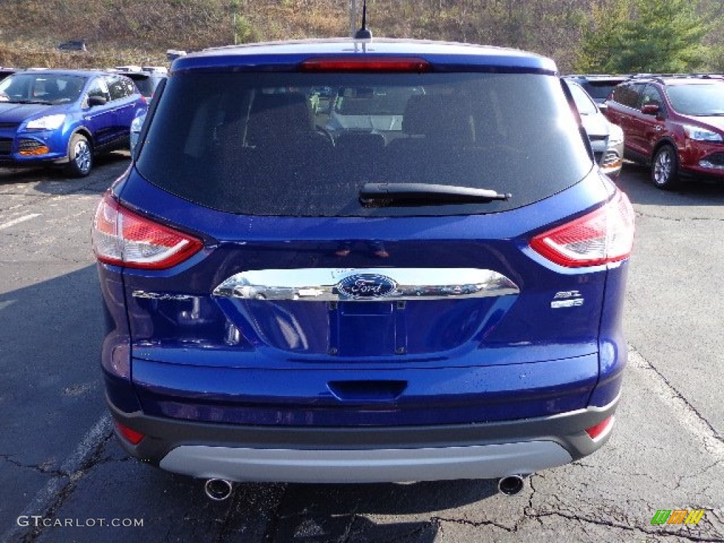 2013 Escape SEL 1.6L EcoBoost 4WD - Deep Impact Blue Metallic / Medium Light Stone photo #3