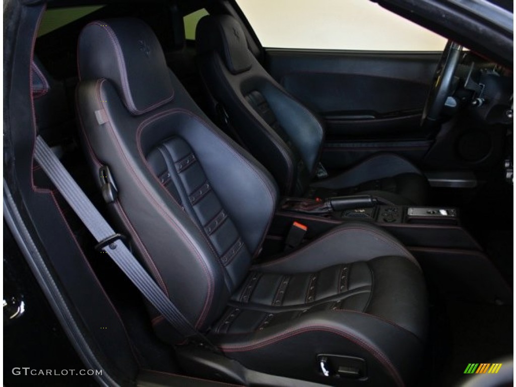 Nero Interior 2007 Ferrari F430 Coupe F1 Photo #73380388