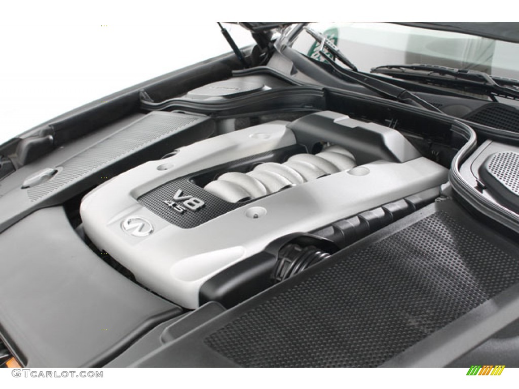 2008 M 45x AWD Sedan - Liquid Platinum Metallic / Graphite photo #25