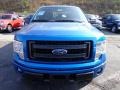 2013 Blue Flame Metallic Ford F150 STX SuperCab 4x4  photo #6
