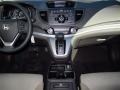 Beige 2013 Honda CR-V EX AWD Dashboard