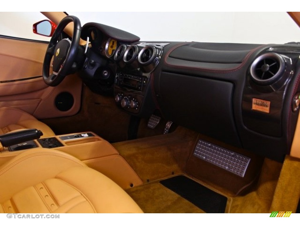 2006 Ferrari F430 Coupe F1 Beige Dashboard Photo #73381178