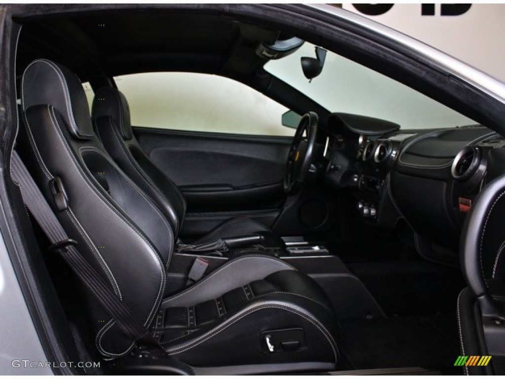 Nero (Black) Interior 2006 Ferrari F430 Coupe F1 Photo #73381807
