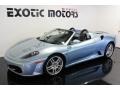 Grigio Alloy (Light Blue Silver) 2005 Ferrari F430 Spider F1 Exterior