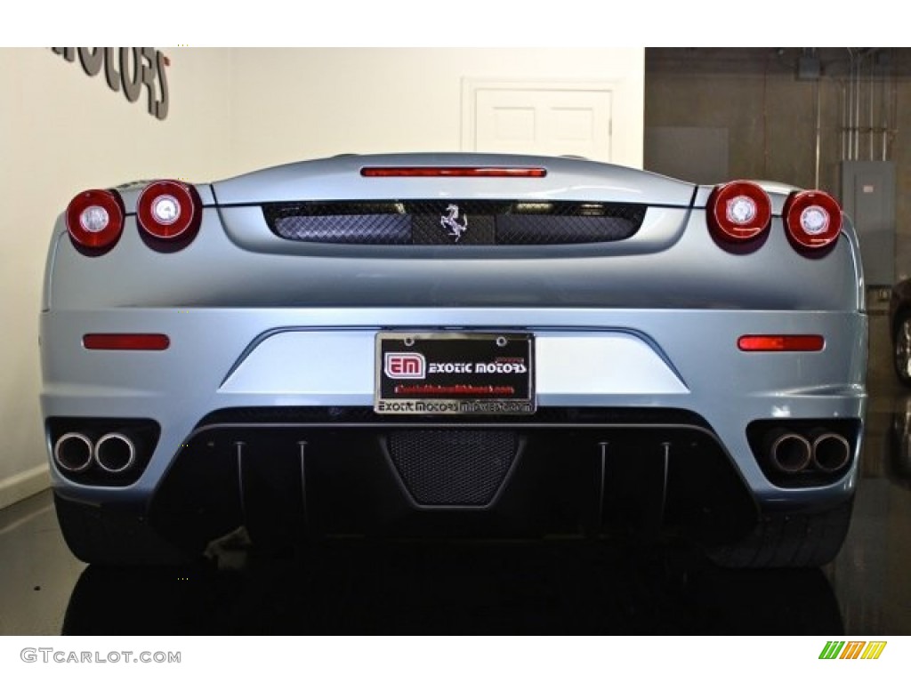 2005 F430 Spider F1 - Grigio Alloy (Light Blue Silver) / Blue Scuro photo #14