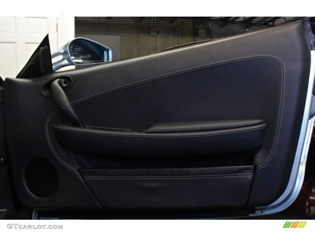 2005 Ferrari F430 Spider F1 Blue Scuro Door Panel Photo #73382555