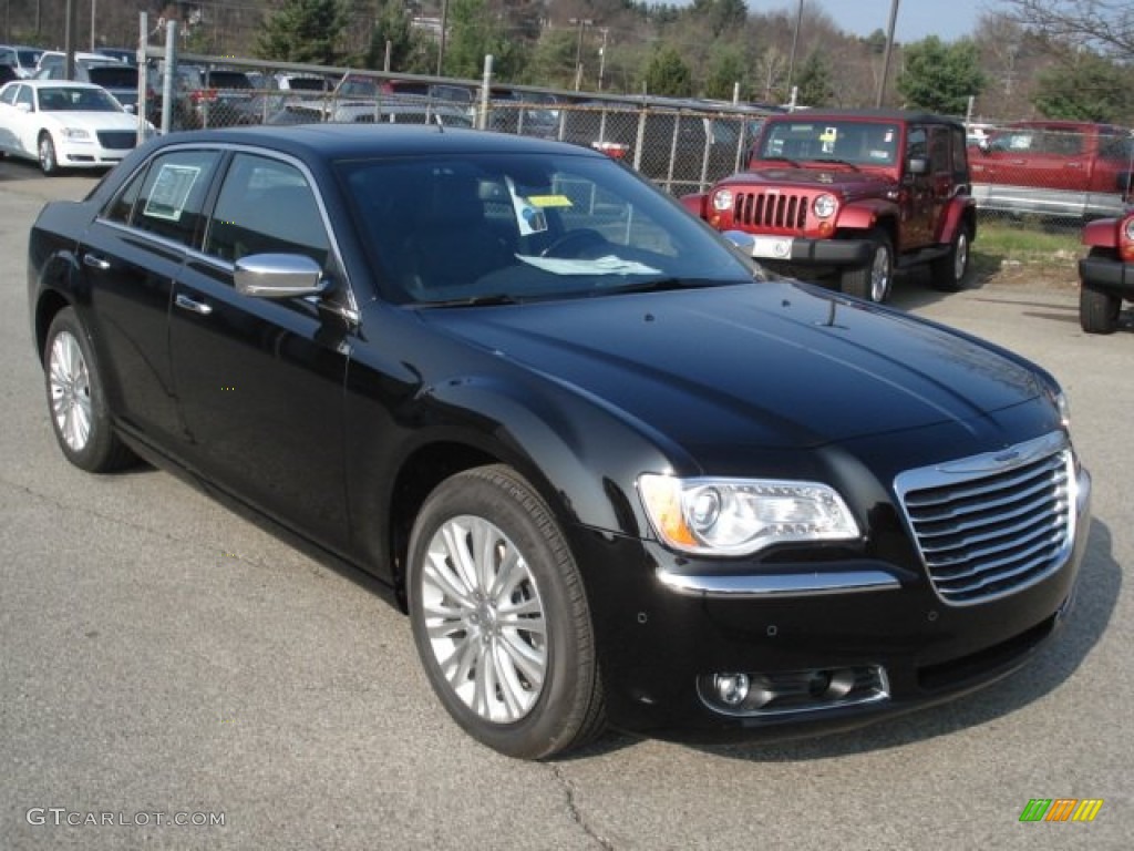 Gloss Black 2013 Chrysler 300 C AWD Exterior Photo #73382648
