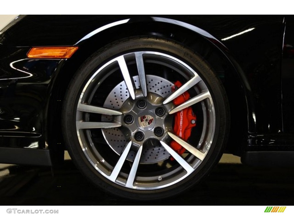 2012 911 Turbo Cabriolet - Black / Black photo #19