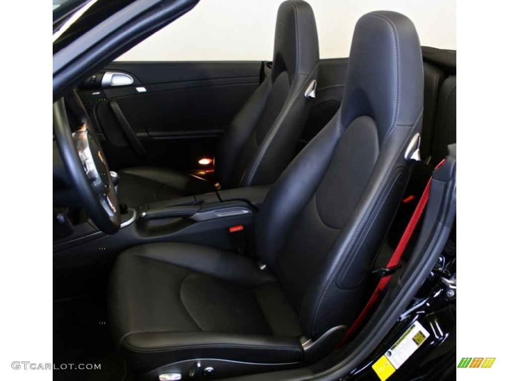 2012 911 Turbo Cabriolet - Black / Black photo #25
