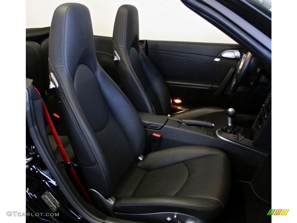 2012 911 Turbo Cabriolet - Black / Black photo #26