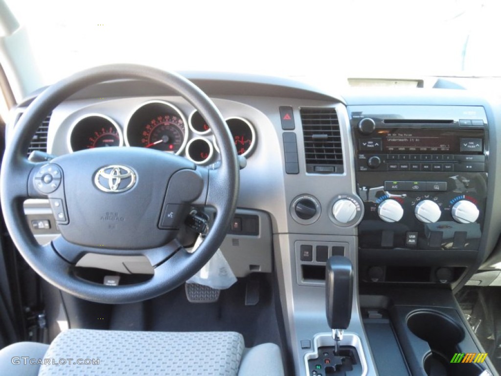 2013 Tundra Double Cab 4x4 - Magnetic Gray Metallic / Graphite photo #23