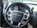 Black/Light Graystone Steering Wheel Photo for 2013 Chrysler Town & Country #73383388