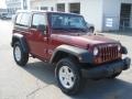 2013 Deep Cherry Red Crystal Pearl Jeep Wrangler Sport S 4x4  photo #4