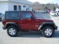 2013 Deep Cherry Red Crystal Pearl Jeep Wrangler Sport S 4x4  photo #5