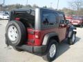 2013 Deep Cherry Red Crystal Pearl Jeep Wrangler Sport S 4x4  photo #6