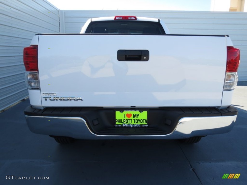 2013 Tundra Double Cab - Super White / Graphite photo #4