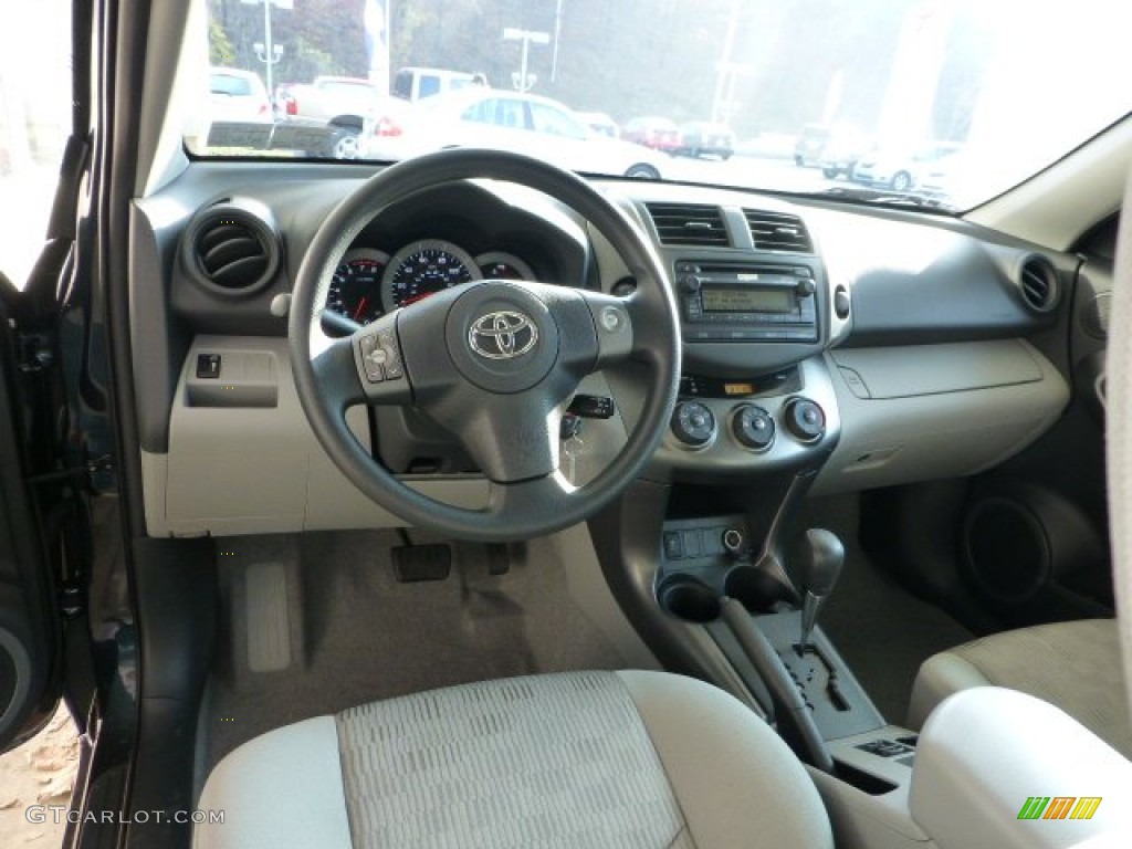 2012 RAV4 I4 4WD - Black Forest Pearl / Ash photo #15