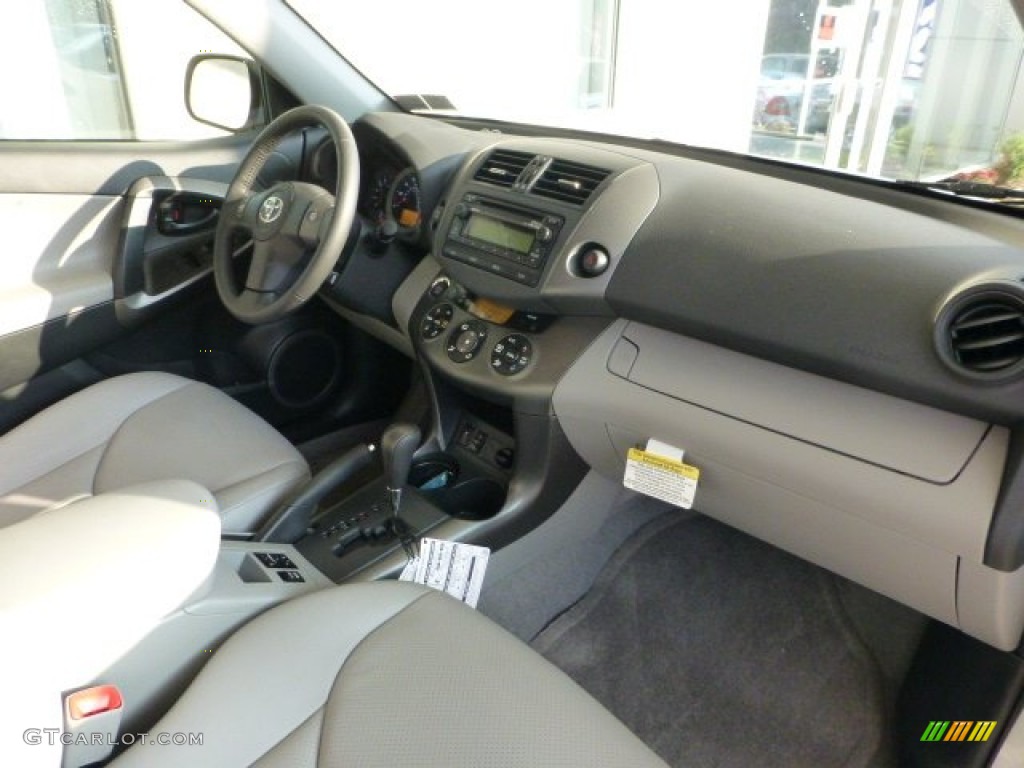 2012 RAV4 Limited 4WD - Blizzard White Pearl / Ash photo #10