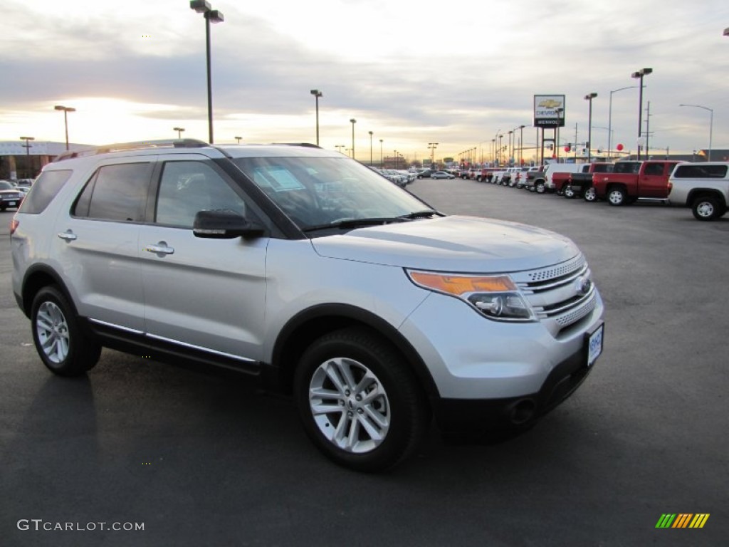 Ingot Silver Metallic Ford Explorer