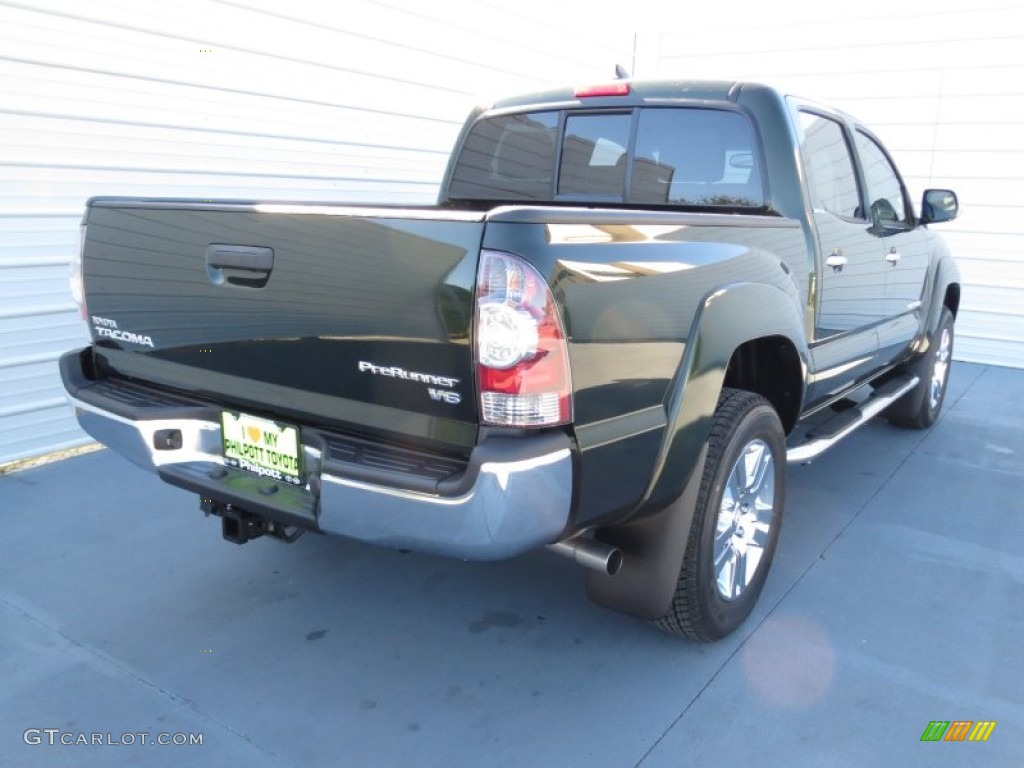 2013 Tacoma V6 Limited Prerunner Double Cab - Spruce Green Mica / Graphite photo #3