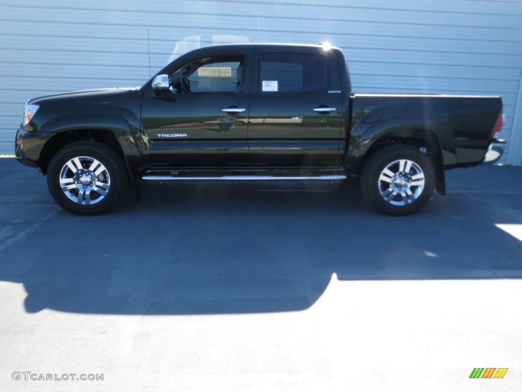 2013 Tacoma V6 Limited Prerunner Double Cab - Spruce Green Mica / Graphite photo #5