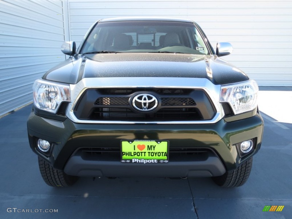 2013 Tacoma V6 Limited Prerunner Double Cab - Spruce Green Mica / Graphite photo #7
