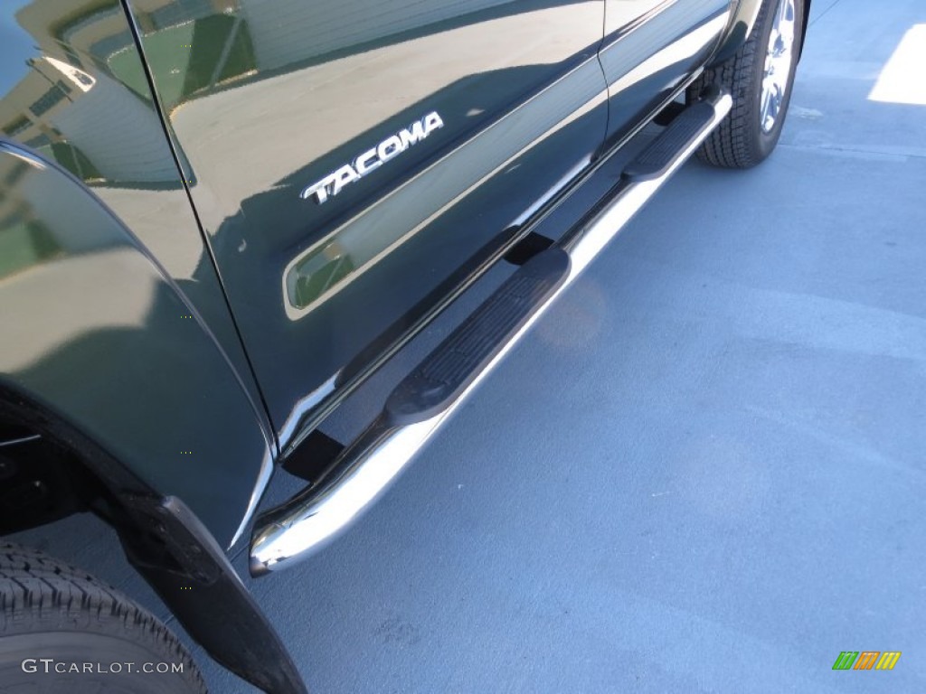 2013 Tacoma V6 Limited Prerunner Double Cab - Spruce Green Mica / Graphite photo #11