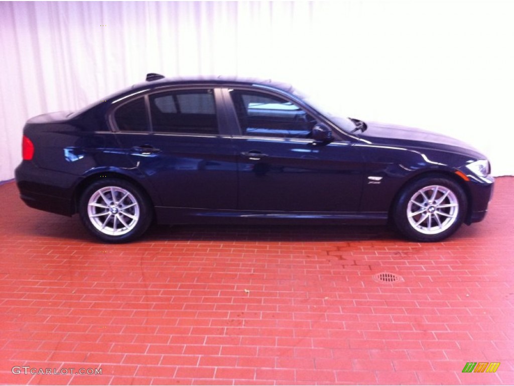 2010 3 Series 328i xDrive Sedan - Monaco Blue Metallic / Saddle Brown Dakota Leather photo #3