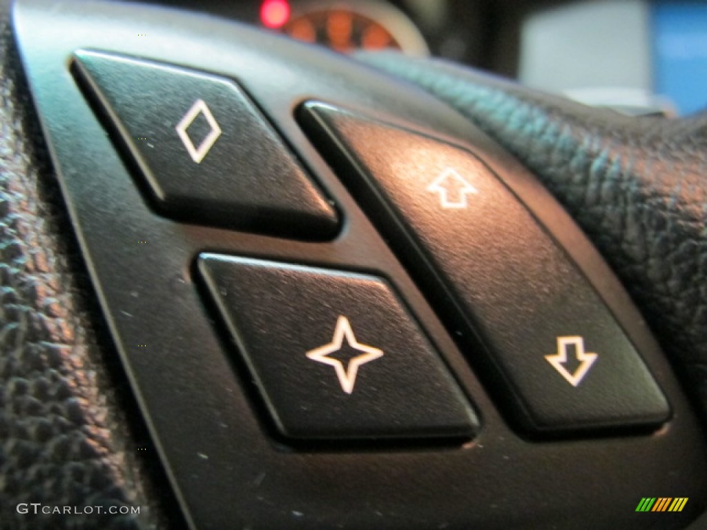 2009 5 Series 535xi Sedan - Monaco Blue Metallic / Cream Beige photo #36