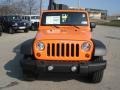 2013 Crush Orange Jeep Wrangler Unlimited Sport S 4x4  photo #3