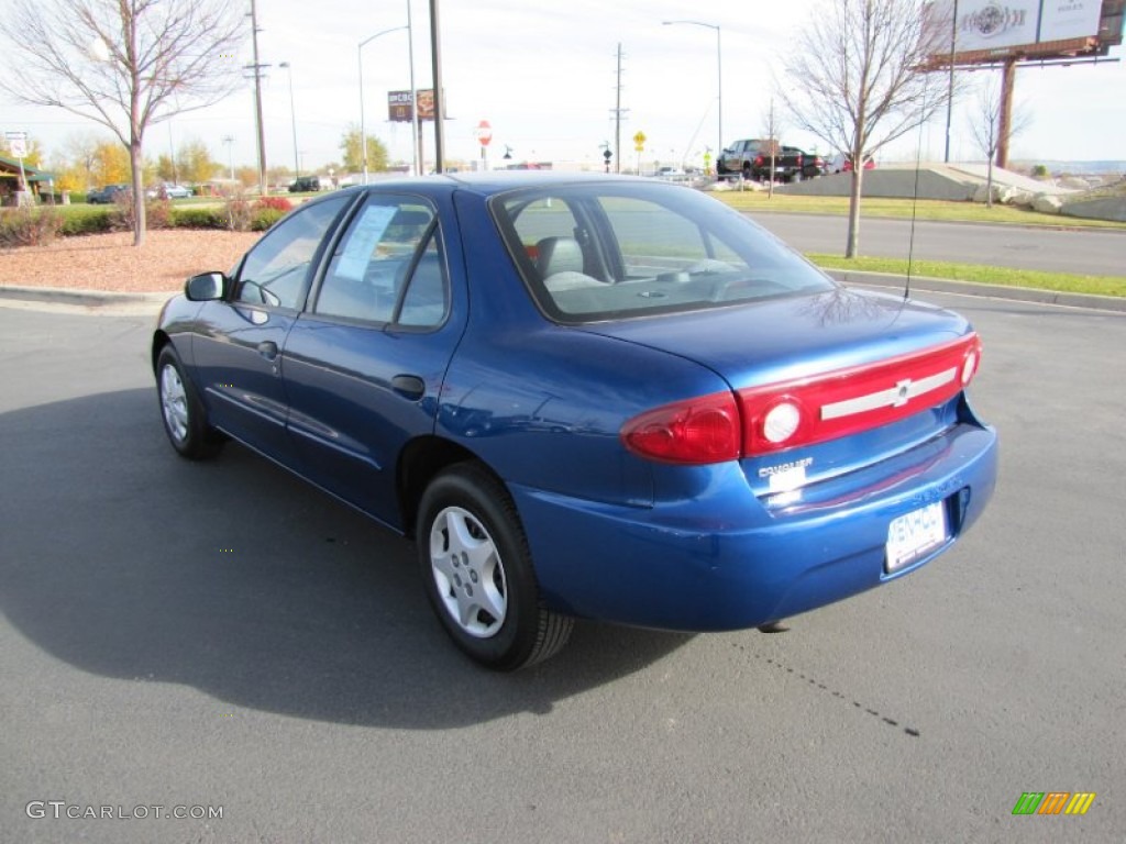 2003 Cavalier Sedan - Arrival Blue Metallic / Graphite Gray photo #5