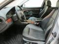 Black 2003 BMW 5 Series 525i Sedan Interior Color