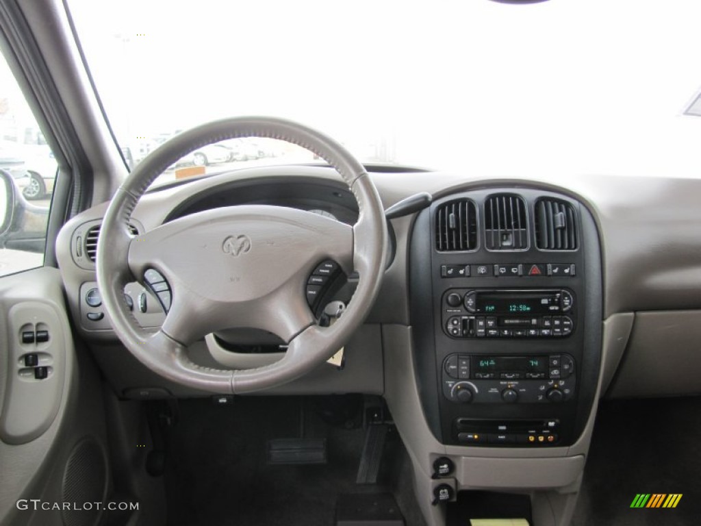 2003 Dodge Grand Caravan ES Taupe Dashboard Photo #73386095