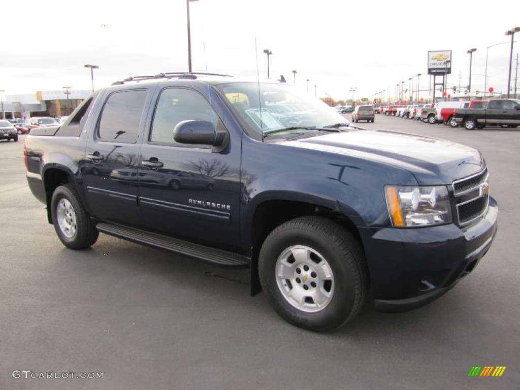 2011 Avalanche LT 4x4 - Imperial Blue Metallic / Ebony photo #1