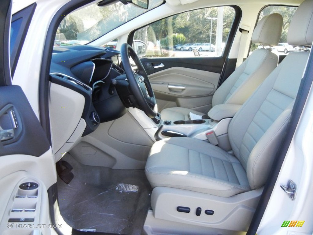Medium Light Stone Interior 2013 Ford C-Max Hybrid SEL Photo #73389783