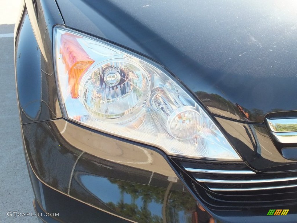 2009 CR-V EX-L - Crystal Black Pearl / Black photo #53