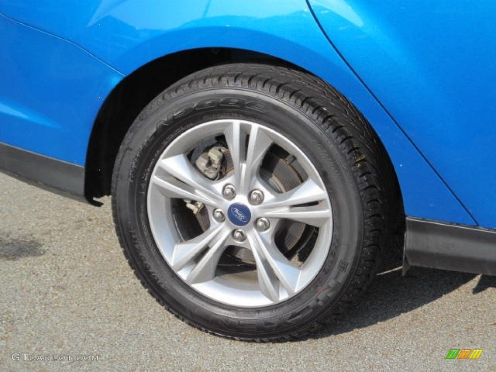 2012 Focus SE Sport Sedan - Blue Candy Metallic / Two-Tone Sport photo #3