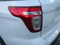 2013 White Platinum Tri-Coat Ford Explorer XLT  photo #10