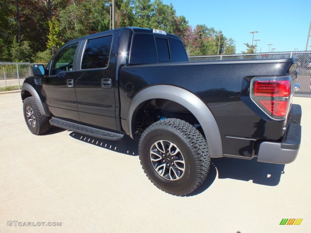 Tuxedo Black Metallic 2013 Ford F150 SVT Raptor SuperCrew 4x4 Exterior Photo #73393199