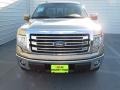 2013 Pale Adobe Metallic Ford F150 Lariat SuperCrew 4x4  photo #7