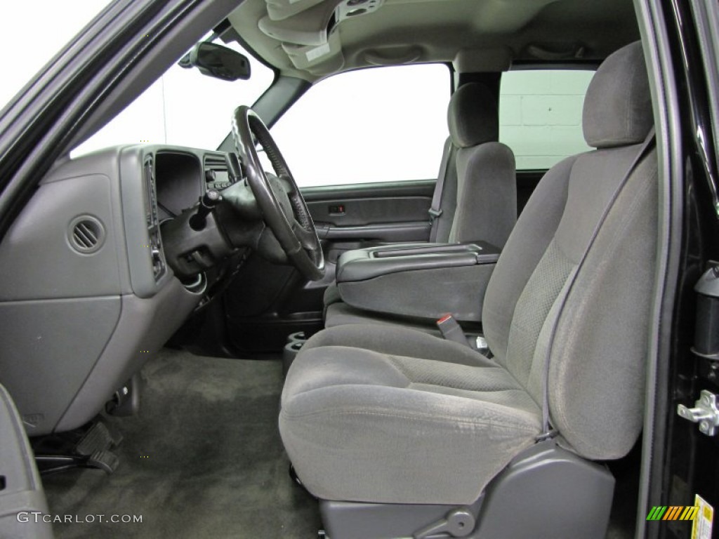 2006 Silverado 1500 Z71 Extended Cab 4x4 - Black / Dark Charcoal photo #10