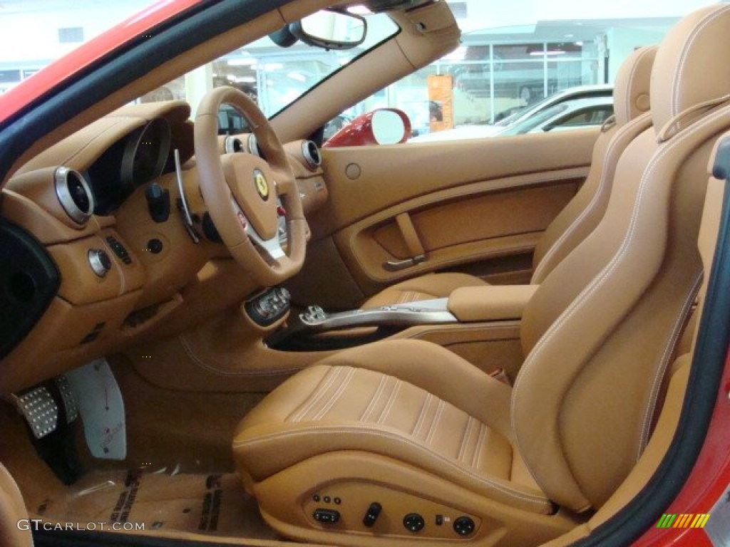 Cuoio (Beige) Interior 2012 Ferrari California Standard California Model Photo #73394540