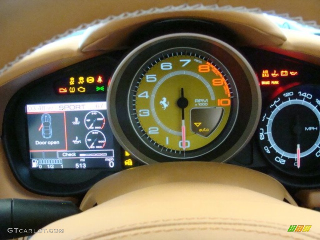 2012 Ferrari California Standard California Model Gauges Photo #73394668