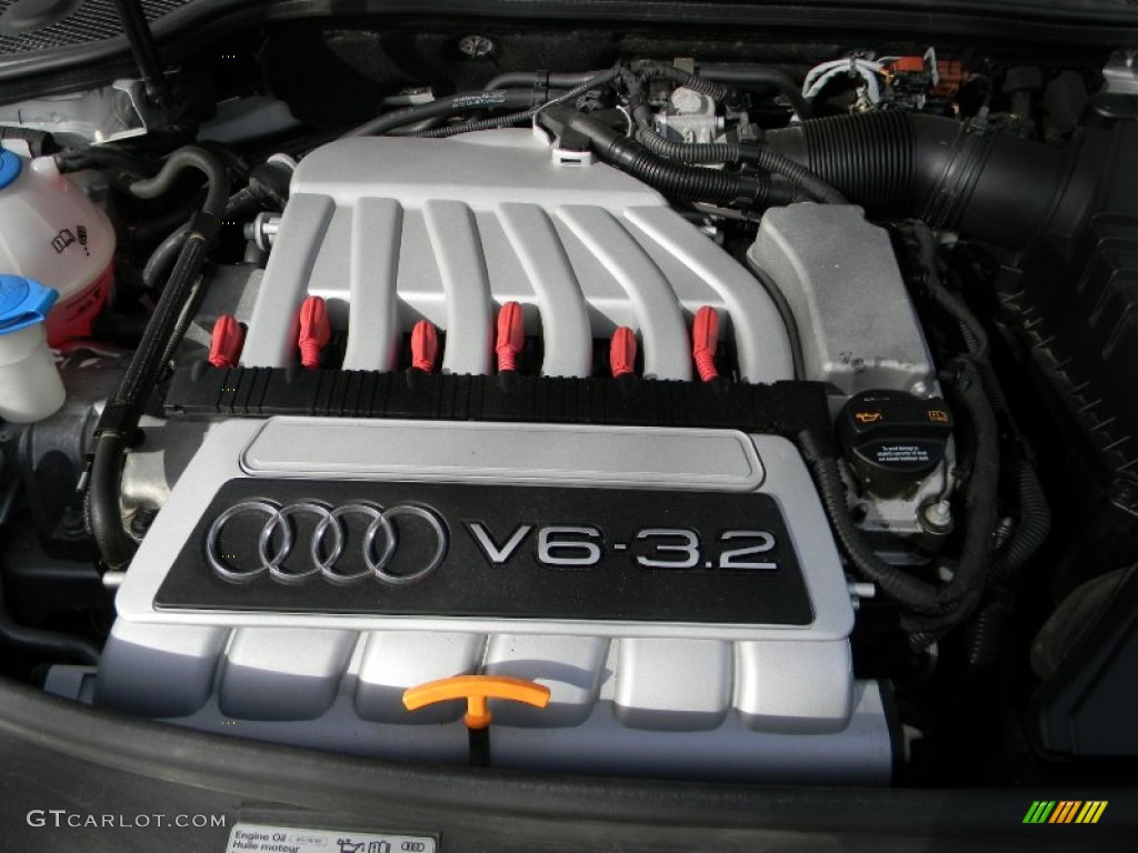2008 Audi A3 3.2 quattro 3.2 Liter DOHC 24-Valve VVT V6 Engine Photo #73395473